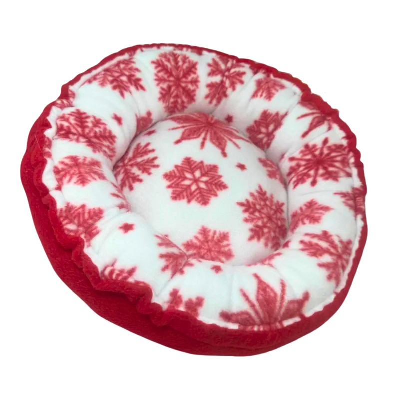 Snowflake Donut Bed