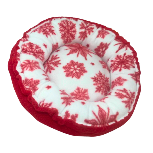 Snowflake Donut Bed