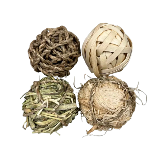 Chew Toy Balls (4 Pack)